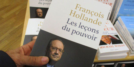 Image : livre de François Hollande « Les leçons du pouvoir »