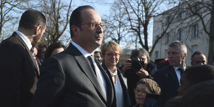 image Hollande  Rennes le 16 fvrier 2017